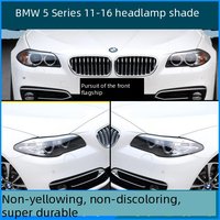 Couvre-phare pour BMW Série 5 F10 F18 2010-2017 520i 523i 525i 530i LED Xénon Remplacement de la coque transparente du phare en verre