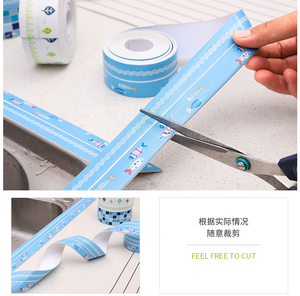 Cinta de calafateo transparente impermeable y a prueba de moho, cinta autoadhesiva para baño y cocina, tira selladora, cinta para fregadero de cocina - Product Image 4