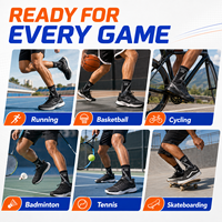 Chaussettes de randonnée personnalisées de qualité supérieure, absorbant les chocs, douces, respirantes, chaussettes de sport d'extérieur