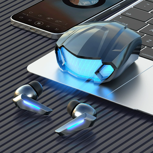 หูฟังเกมมิ่งไร้สาย M10 TWS ความหน่วงต่ำ เสียงสเตอริโอ 9D คุณภาพสูง พร้อมไมโครโฟนและเอียร์บัด ไม่มีรีวิว - Product Image 1