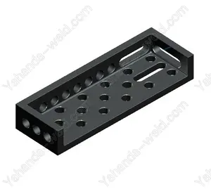 Groothandel bench clamp grote-Top Kwaliteit L-Vorm Cube Case Voor 3D/2D D22 Lassen Tafel Uitbreiding Te Bouwen Grote Lassen Platforms voor Grote Structuren Lassen
