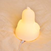 Lampe de chevet portable pour chambre d'enfant, petite lampe de chevet, lampe tactile avec capteur, interrupteur tactile, lumière d'ambiance RVB, jouet, cadeau de naissance