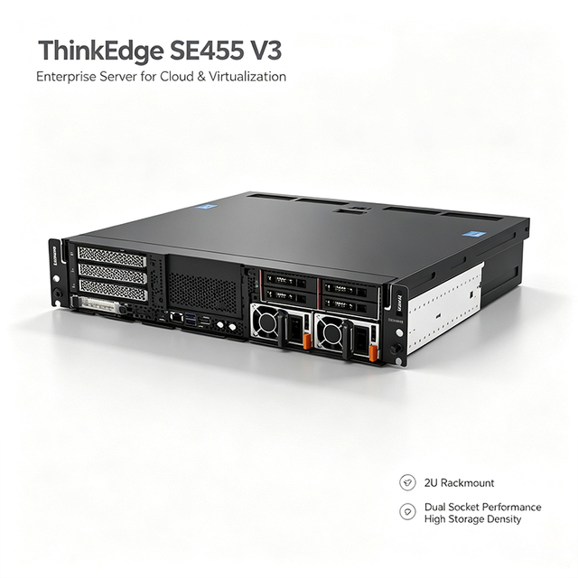 SE455 V3 Edge Server EPYC 8004 High Performance 2U Rack Server