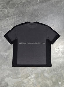 เสื้อยืดคอตตอนหนานุ่มพิมพ์ลายโลโก้ DTG สไตล์เรโทรทรงหลวมวินเทจสำหรับผู้ชาย สตรีทแวร์ พิมพ์ลาย 100% คอตตอน - Product Image 2