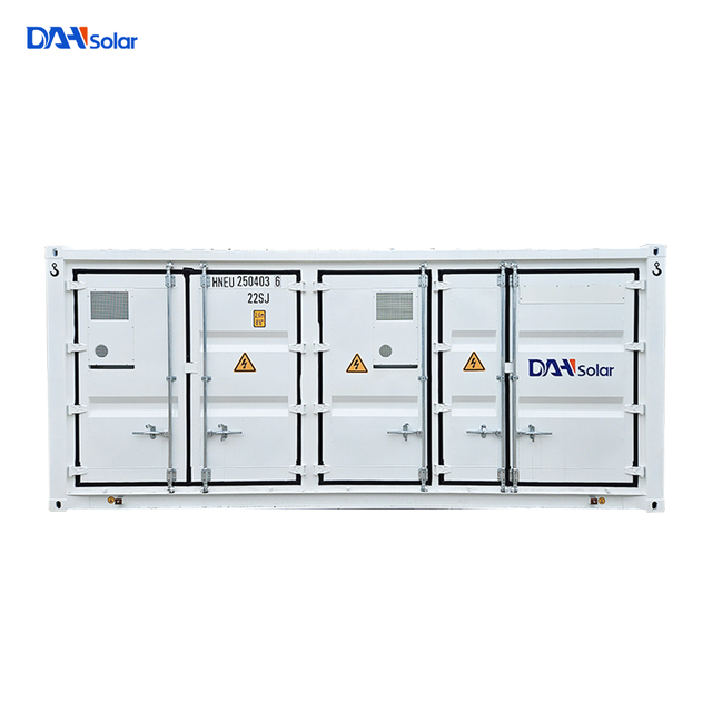 DAH Solar Commercial Bess 1000kw 2000kw 3000kw Container 1MW 2MW 3MW Lithium Battery Energy Storage Container Battery