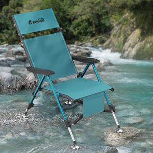 Silla de Pesca INCTE de Aleación de Aluminio Plegable Portátil para Uso en Todo Terreno - Product Image 1