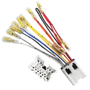 10 Pin Single Car Radio Dashboard Combo Kit Stereo Wire Harness