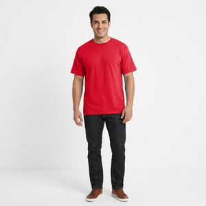 High Quality Breathable Quick Dry Regular Fit Casual Solid Pattern Short Sleeve T-Shirts Latest Design - Product Image 1