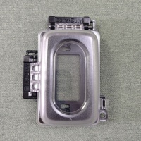 Boîte électrique en plastique PVC non métallique, noire, transparente, certifiée, 1 gang, extra résistante, étanche, pour instruments électroniques