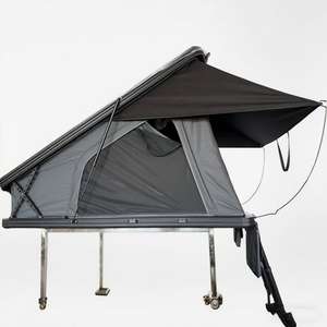 เต็นท์หลังคารถยนต์แบบเปลือกแข็งอะลูมิเนียมสำหรับ 2 คน ติดตั้งง่าย ขายส่ง - Product Image 1