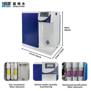 Được thiết kế cho phòng thí nghiệm chính xác và yêu cầu nước có độ tinh khiết cao, máy di nước tiên tiến được trang bị hệ thống lọc - Product Image 3