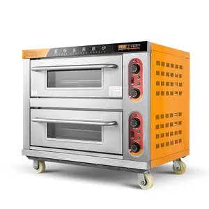 Prijs Aanrecht Elektrische Pizza Oven Enkele Dek Bakken Machine