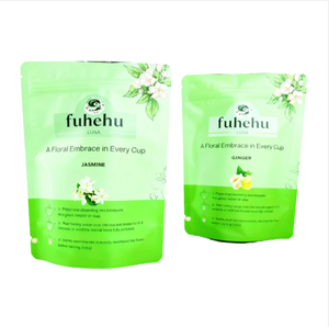 Vente en gros Sacs d'emballage alimentaire de qualité alimentaire Pochette résistante à l'humidité avec fermeture éclair pour le stockage du thé - Product Image 6