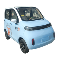 NUEN Mini-voiture électrique 3kW pour adultes, micro-VE 4 roues, 45 km/h, autonomie 80 km, batterie au plomb, entièrement fermée, directement d'usine