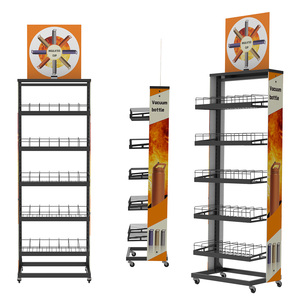 Giá để cốc lớn 5 tầng để sàn, giá trưng bày đồ dùng bằng kim loại cho cốc 40 OZ - Product Image 2