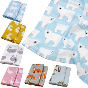Grande Promotion Coton 60*60 Bébé Aden Anais Mousseline Couverture Matériel - Product Image 1