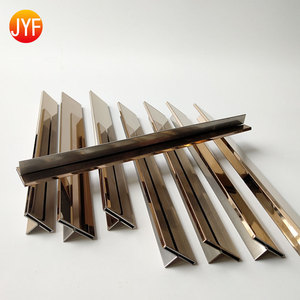 ZZ1104 profilo a U <span class=keywords><strong>in</strong></span> <span class=keywords><strong>acciaio</strong></span> inossidabile di forma speciale spazzolato nero per progetto Hotel - Product Image 4