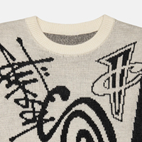2023 Logo personnalisé pulls unisexe tricots sweats coton col rond manches longues concepteur chandails de mode