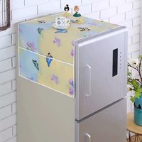 Housse de protection multifonctionnelle pliable en PEVA pour réfrigérateur, anti-poussière, écologique, à suspendre