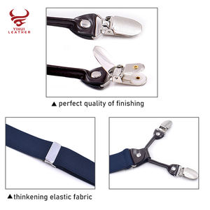 Boîte d'emballage broderie florale Pure Multi couleurs bretelles élastiques homme pantalon réglable bretelles chemise jarretelles hommes - Product Image 4