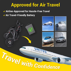 Silla de Ruedas Eléctrica Plegable Portátil, Marco Ultraligero con Batería Extraíble de 12 Ah, Aprobada para Aeropuertos, Envío Rápido - Product Image 6