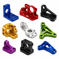 Pièces CNC en aluminium anodisé de précision et en acier inoxydable, composants de fraisage sur mesure avec finition de surface et services d'électroérosion à fil.
