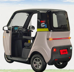 Mini Veicolo Elettrico a <span class=keywords><strong>3</strong></span> <span class=keywords><strong>Ruote</strong></span> con Cabina Chiusa, 2 Posti, per Spostamenti Urbani, Prodotto a Meiyun, Cina - Product Image 1