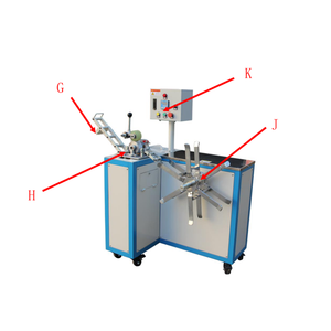 Chuỗi Dài quanh co dây kéo máy làm cho Nhựa Nylon kim loại với động cơ bền như thành phần cốt lõi - Product Image 2