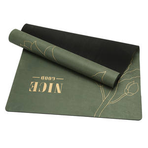 Tapis de yoga en microfibre écologique en caoutchouc naturel imprimé avec un design personnalisé. - Product Image 6