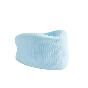 Coussin de soutien cervical en forme de U en Spandex bleu, gris, rose, unisexe, pour le bureau, correcteur de colonne cervicale, attelle de fixation - Product Image 1