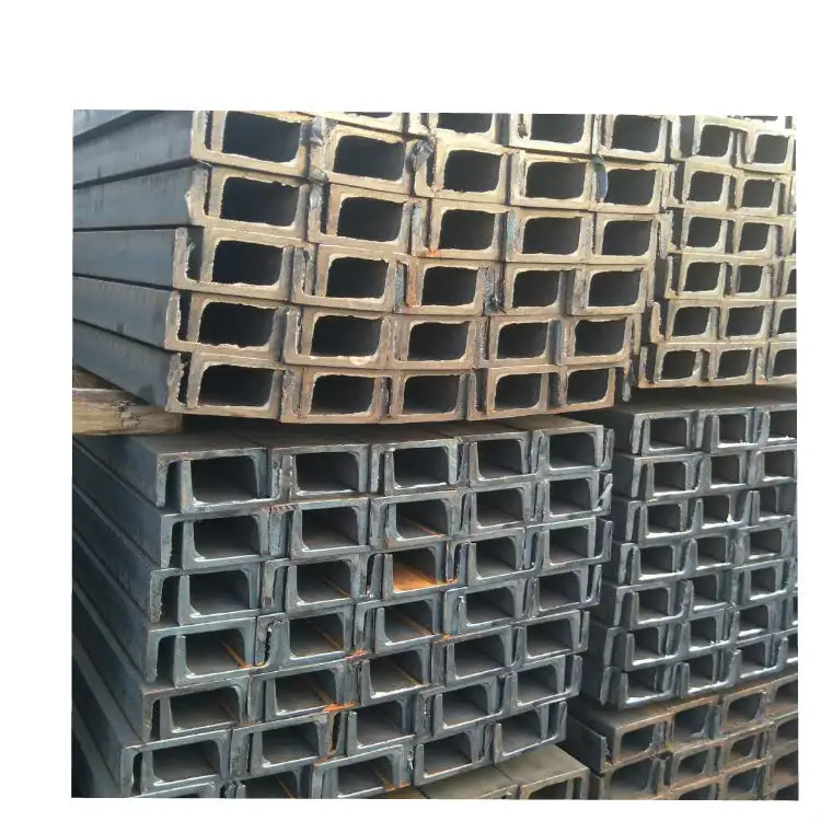Hot Rolled U steel building material customized length u channel steel
