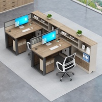 Bureau de travail commercial vertical moderne en bois extensible, table d'ordinateur, bureau de travail, marque ML