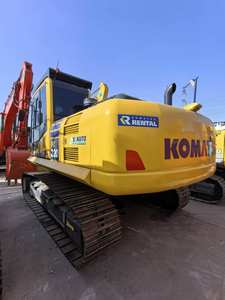 Excavatrices sur chenilles, machines de terrassement, excavatrice d'occasion KOMATSU PC160 PC200 PC220, équipement lourd, excavatrice de 20 tonnes - Product Image 5