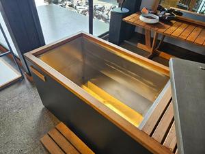 Bồn tắm ngâm lạnh ngoài trời bằng thép không gỉ thiết kế mới & máy làm lạnh 1 hp - Product Image 2