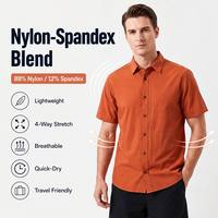 T-shirt Homme Manches Courtes Couleur Unie Boutonné Col Revers Classique Décontracté pour Voyage en Plein Air et Usage Quotidien Personnalisable – Vente Flash