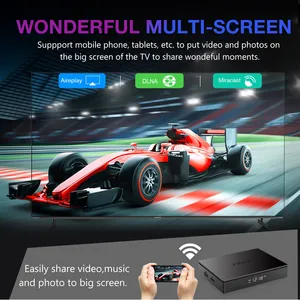 Nouveau produit T95W2 S905W2 puce TV box 2.4G 5.8G double WiFi 2G 2G RAM 16G 4gb 32G 64G ROM Android 11 OS T95 W2 décodeur