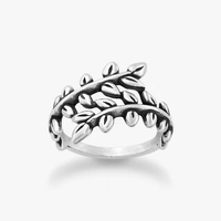 Ensemble de bagues empilables rétro en argent sterling S925 style James Avery, bague bohème pour femme avec papillon, cœur, nœud et croix