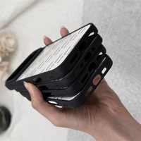Coque de protection personnalisable 2-en-1 en PC rigide avec plaque en aluminium à transfert thermique et rainures vierges pour iPhone 18 17 Pro Max