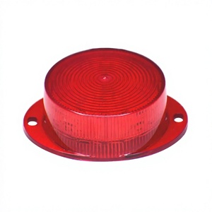 Iota International STB156, lumière stroboscopique rouge, hauteur réglable, ABS acrylique, lampe d'avertissement d'urgence filaire, balise pour la sécurité à domicile - Product Image 1