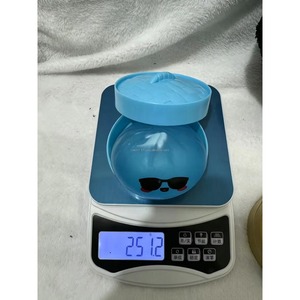 Jouet Squishy TPR en forme de Bao bun (boulette de pain vapeur) Requin Bleu de 8,5 cm, Aliment de Simulation Souple, Anti-stress, Jouet à Presser - Product Image 4