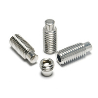 Vis à six pans creux SS304 conformes RoHS, fournisseur chinois, M2.5-M5, passivées pour la fixation des broches de connecteurs PCB