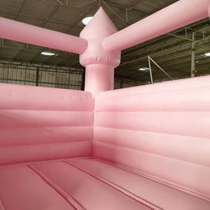 Château gonflable commercial extérieur blanc pour <span class=keywords><strong>location</strong></span>, idéal pour mariages et fêtes, en PVC, capacité 300 kg, facile à installer - Product Image 6