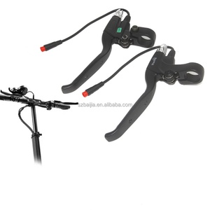 Palanca de Freno Negra de Aleación de Aluminio, Palancas de Embrague de Repuesto para Patinete Eléctrico KUGOO M4 PRO, Accesorios y Piezas - Product Image 4