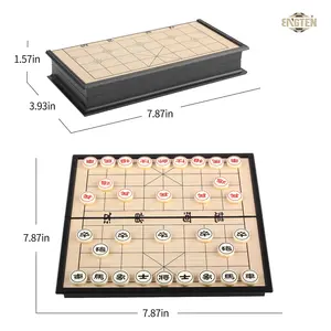 제조업체 휴대용 여행 보드 게임 마그네틱 중국 체스 Xiangqi 체스 게임