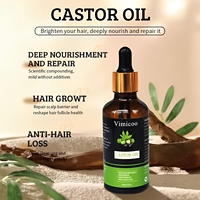 Huile de Ricin Pure Naturelle en Gros, Nourrissante et Lissante, Huile de Ricin Noire de Jamaïque pour la Croissance Capillaire, Sérum de Soin Capillaire pour le Bien-être du Cuir Chevelu