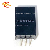 K78U03-500R3L K78U05-500R3L K78U09-500R3L K78U12-500R3L K78U15-500R3L K78U24-500R3L SIP, Modul Daya DC-DC 17.5x11.5mm