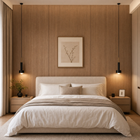 Panneau mural en PVC économique pour la décoration intérieure de salle de bain, installation facile en DIY, revêtement mural imperméable et ignifuge pour les budgets limités