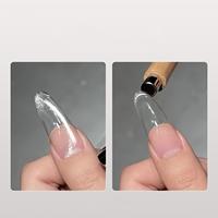 Nouveau Gel Polish Transparent Effet Œil de Chat Blanc Scintillant Français 2026, Non Toxique, Écologique, Longue Durée, pour DIY
