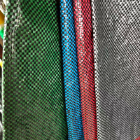 Penutup Tanah Anti Gulma dari Bahan PP Woven Putih dan Hitam, Tahan Sobek, Tahan UV, untuk Pertanian, Kebun, dan Perkebunan