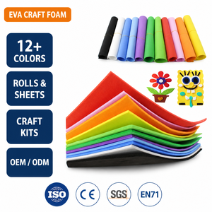 Fogli di Schiuma <span class=keywords><strong>EVA</strong></span> Sottile per la Realizzazione di Fiori in Schiuma <span class=keywords><strong>EVA</strong></span> - Product Image 1